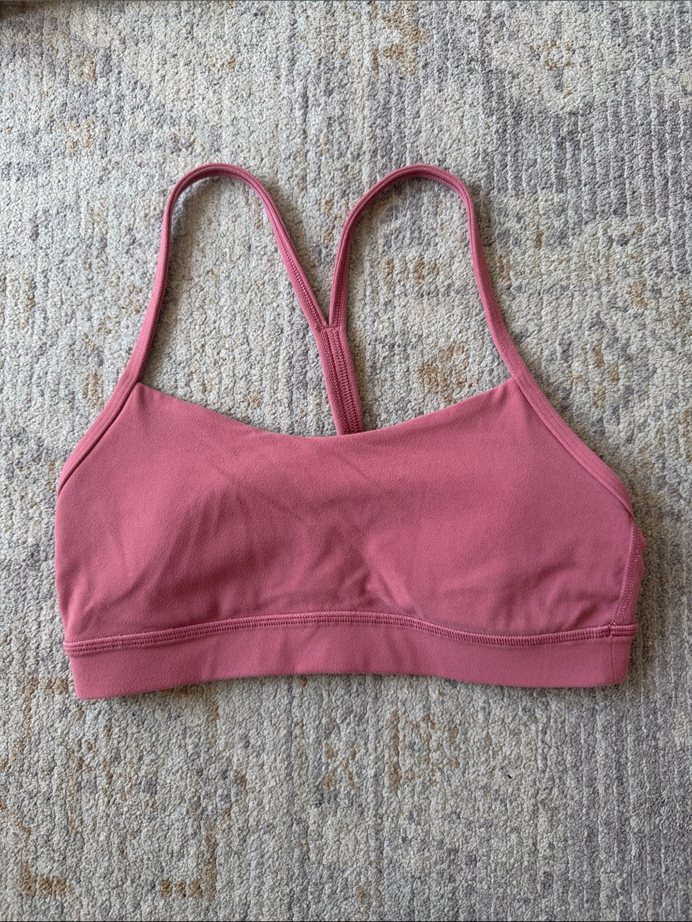 LuluLemon Strappy Bralette - Dusty Rose